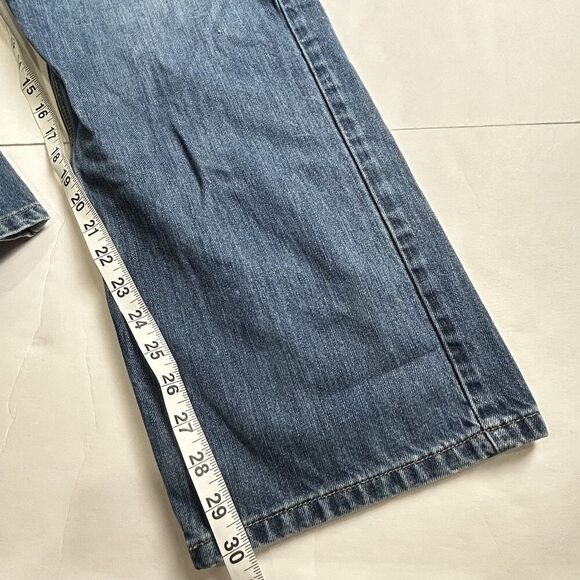 Men’s Carhartt  Blue Jeans 40x32 Straight Fit Blue RN#14806 - Picture 9 of 9